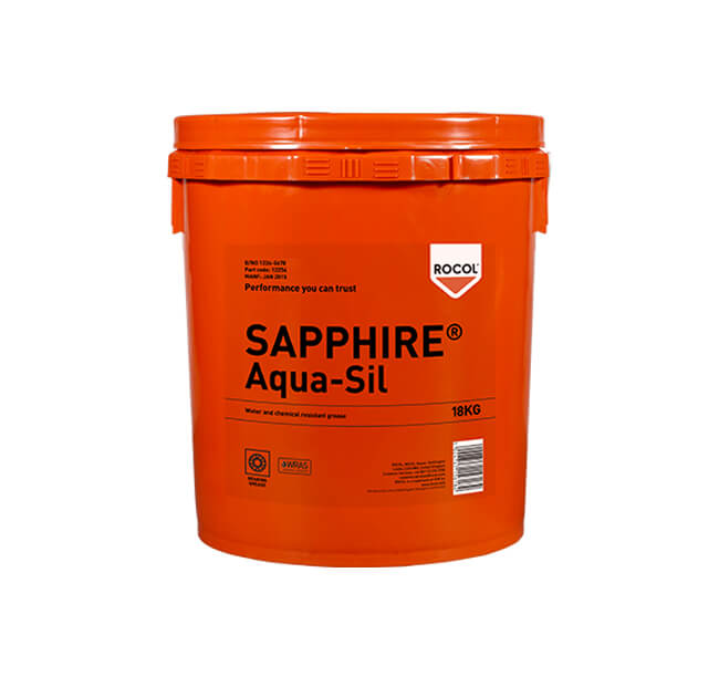 SAPPHIRE Aqua-Sil - WATER AND CHEMICAL RESISTANT GREASE